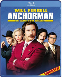 Anchorman: The Legend of Ron Burgundy (Unrated) [Blu-ray]