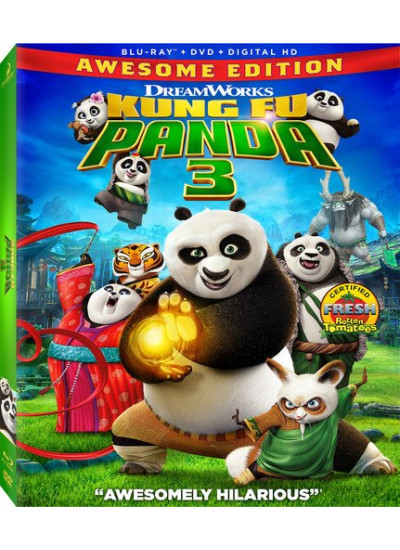 Kung Fu Panda 3 (Blu-ray + DVD + Digital HD)