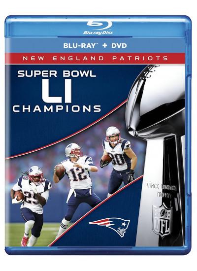 NFL Super Bowl LI Champions: New England Patriots [Blu-ray]