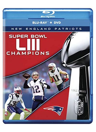 NFL Super Bowl LIII Champions: New England Patriots (Blu-Ray + DVD)