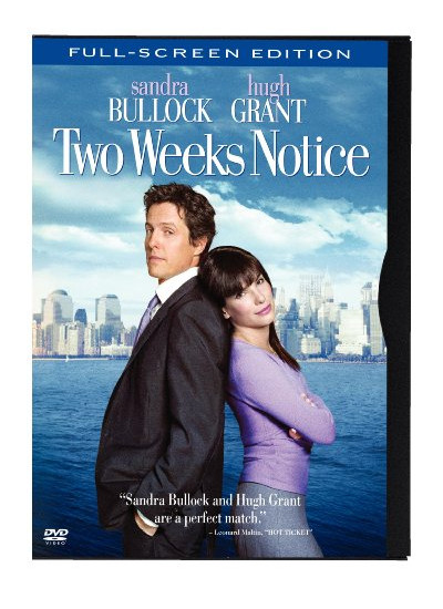 Two Weeks Notice (Full-Screen Edition) (Snap Case) 
