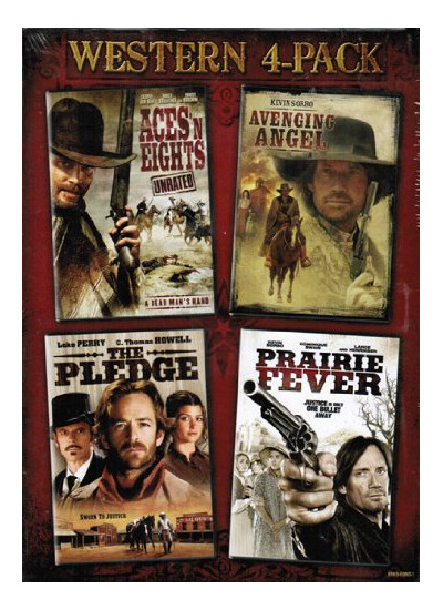 Western 4-Pack: (Aces 'N Eights / Avenging Angel / The Pledge / Prairie Fever)
