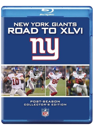 NFL New York Giants: Road to XLVI [Blu-ray]